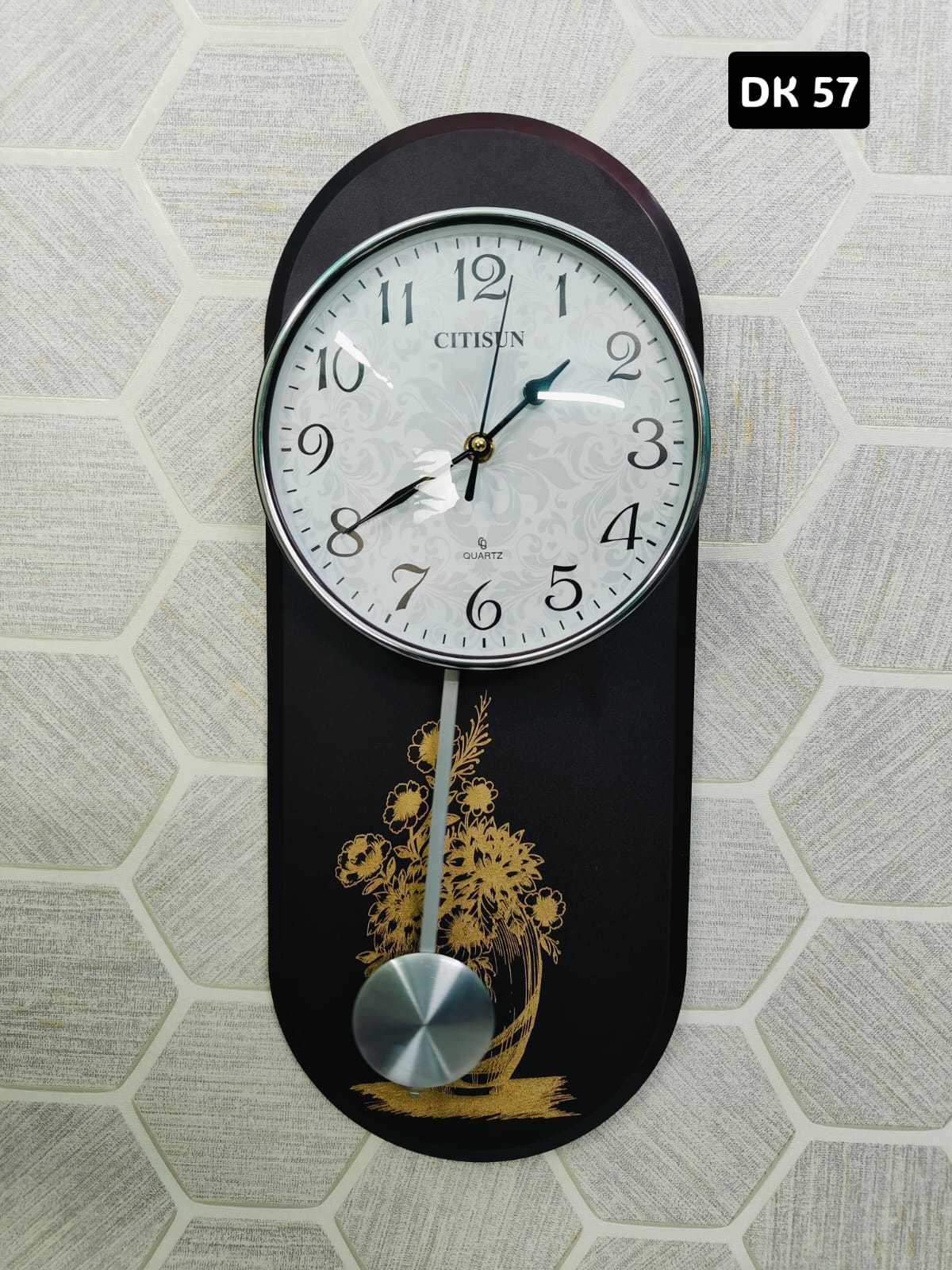 Coffe Colour CITISUN Pendulum ​Exclusive Wall Clock