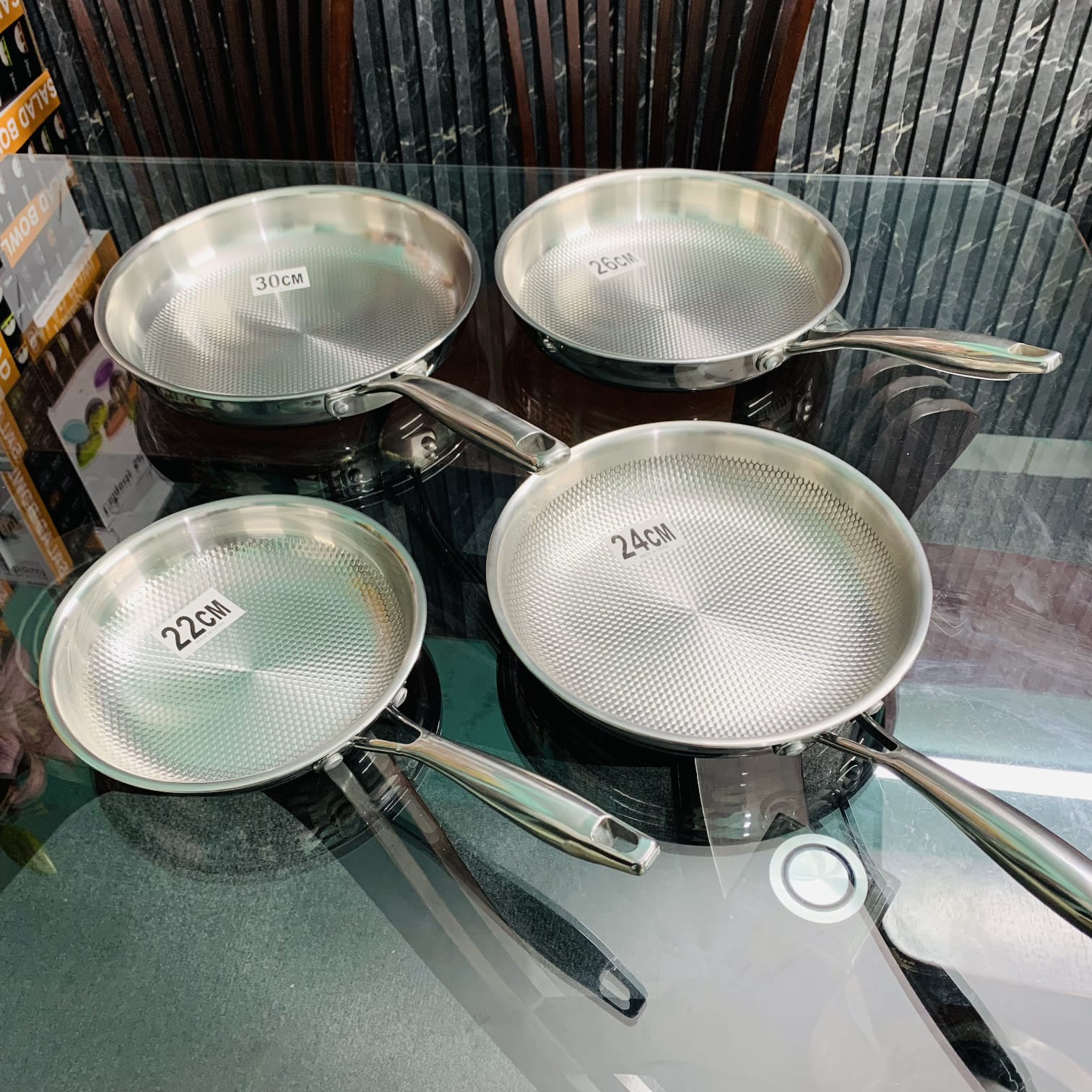 22cm High Quality Steel Fry pan