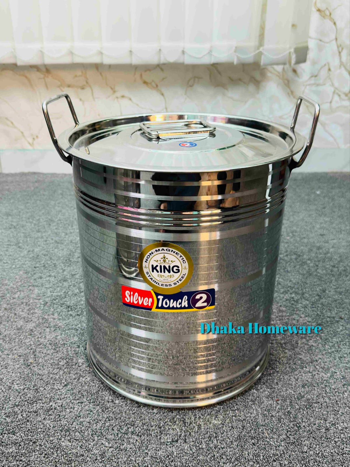 15 -16KG Premium Stainless Steel Rice Storage Container