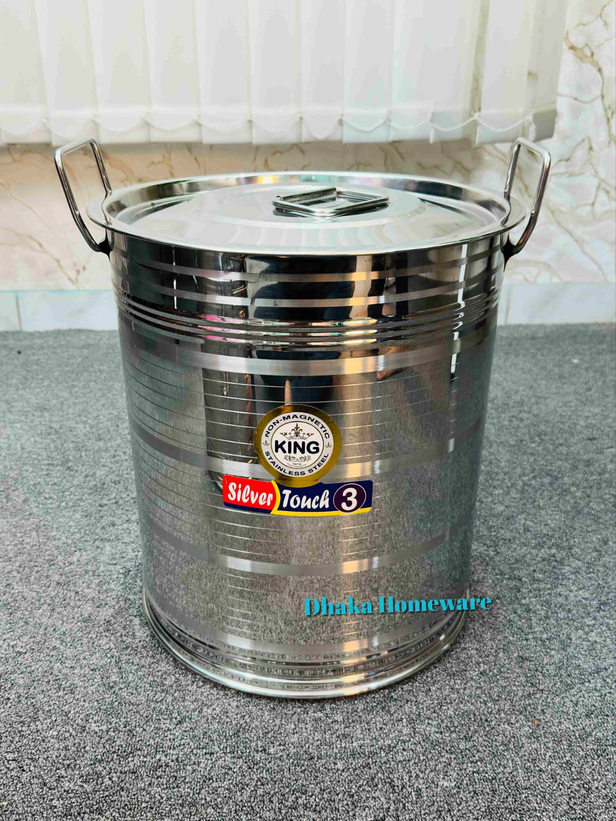 25 KG Premium Stainless Steel Rice Storage Container