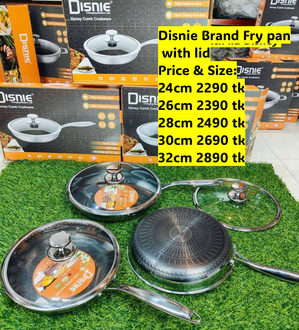Disnie Frypan with lid.